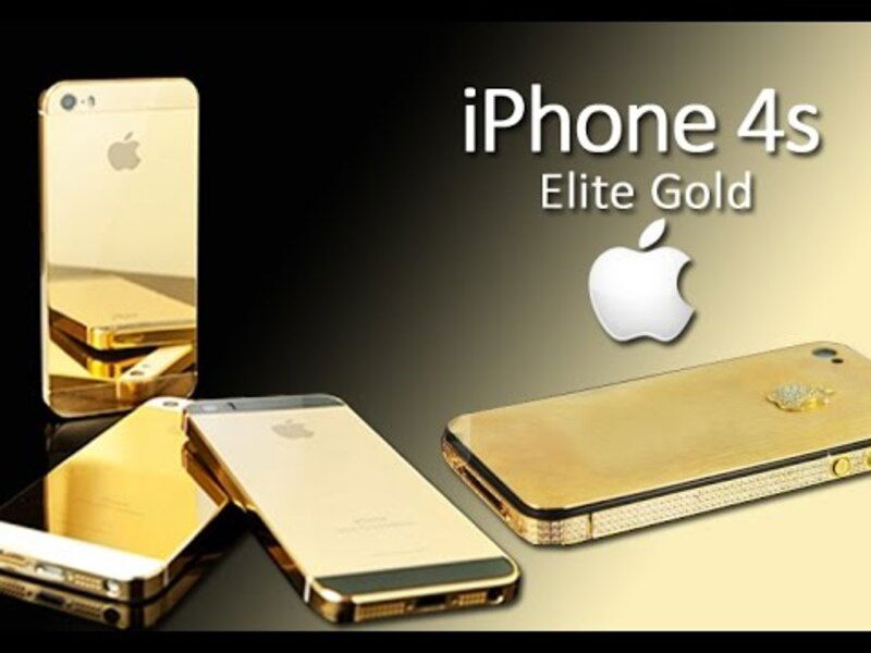 iPhone 4S Elite Gold: Chất liệu vàng 24k cho sự sang trọng vượt trội