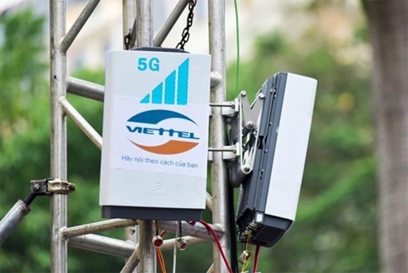 Nhà mạng Viettel hỗ trợ mạng 5G trên toàn quốc