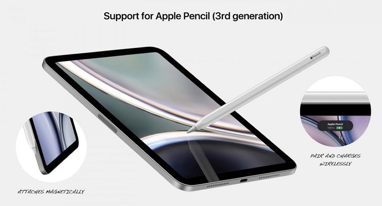 iPad Mini 6 thiết kế