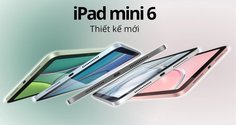 iPad Mini 6 ảnh thiết kế