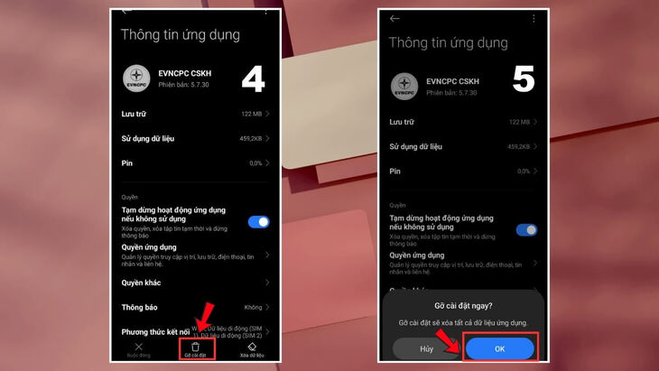 Gỡ cài đặt ứng dụng không sử dụng