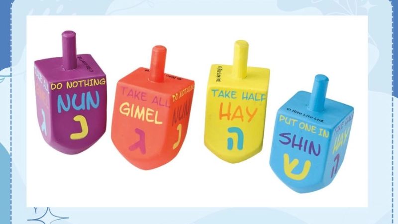 Hiểu chi tiết ý nghĩa các mặt Dreidel