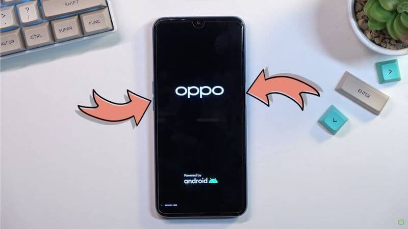 Một số cách khắc phục khi Oppo treo logo.