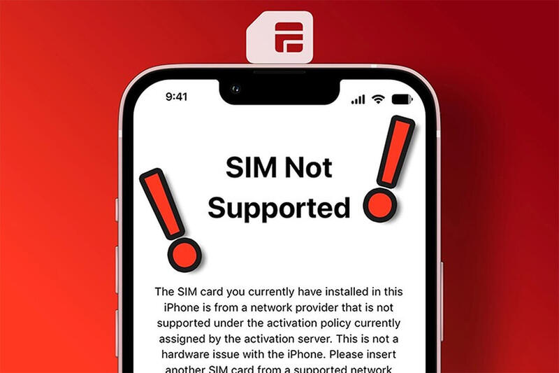 Đã cài eSIM nhưng không có sóng