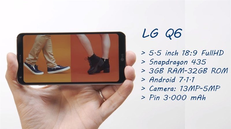 Thông số LG Q6