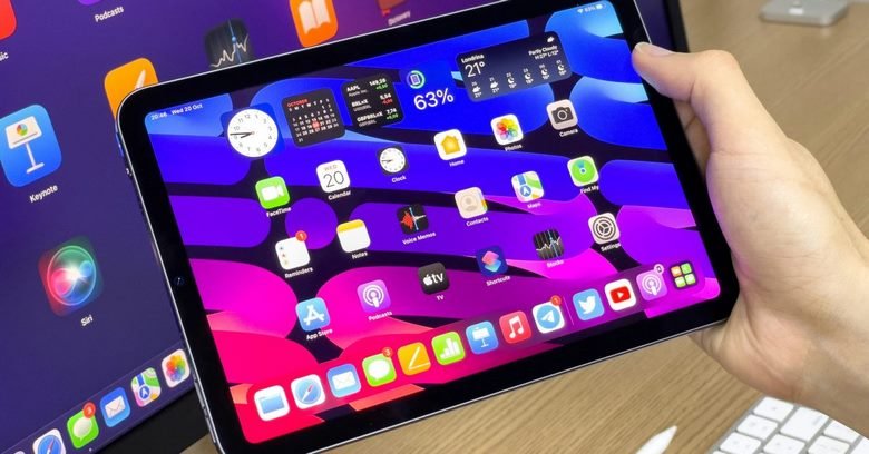 iPad Mini 6 màn hình tràn viền