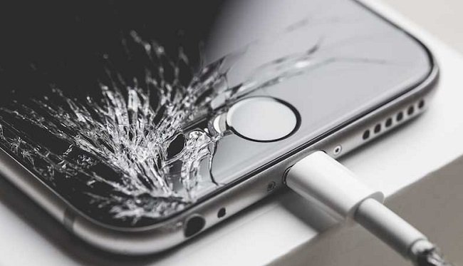 iPhone 6 mất vân tay do làm rớt vỡ 