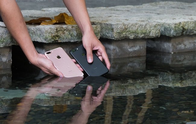 Khả năng chống nước của iPhone 7 Plus