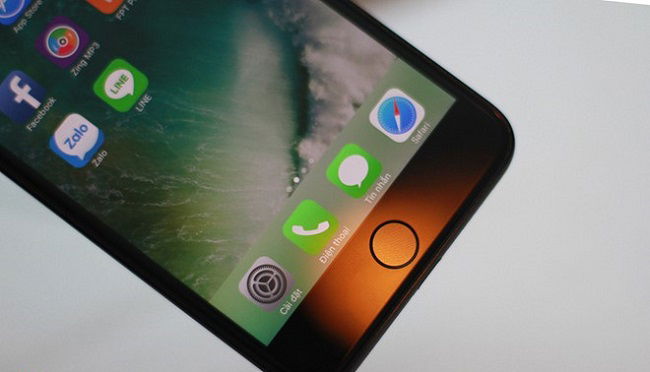iPhone 7 Plus xách tay dùng nút Home Force Touch mới