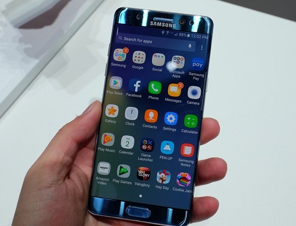 Samsung Galaxy Note 7 tân trang cấu hình