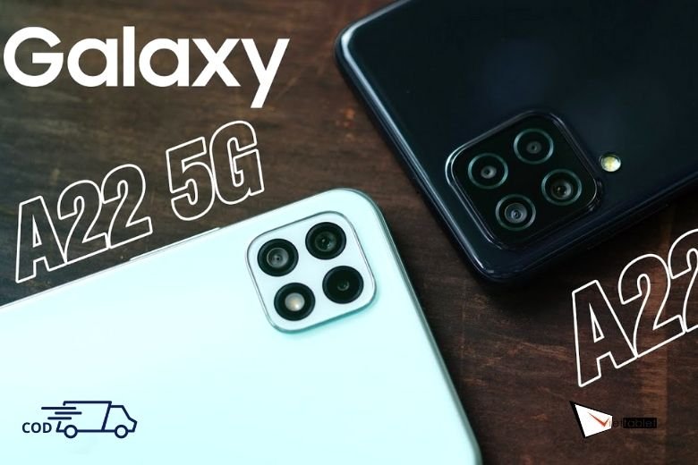 Cận cảnh Samsung Galaxy A22 4G và 5G