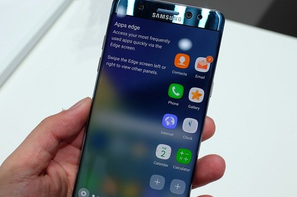 Samsung Galaxy Note 7 cũ có màn hình 2K ấn tượng
