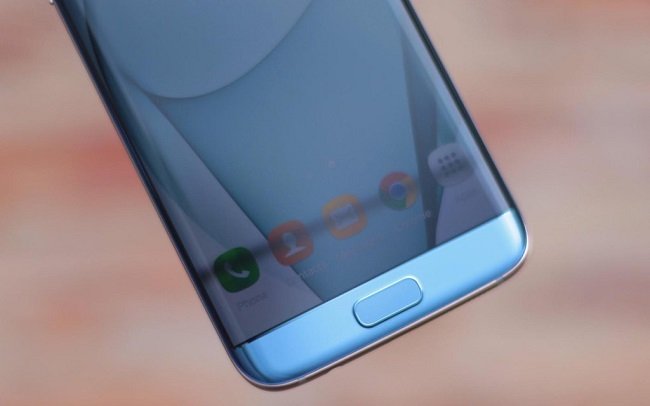 Nút Home Samsung Galaxy S7 Edge Blue Coral