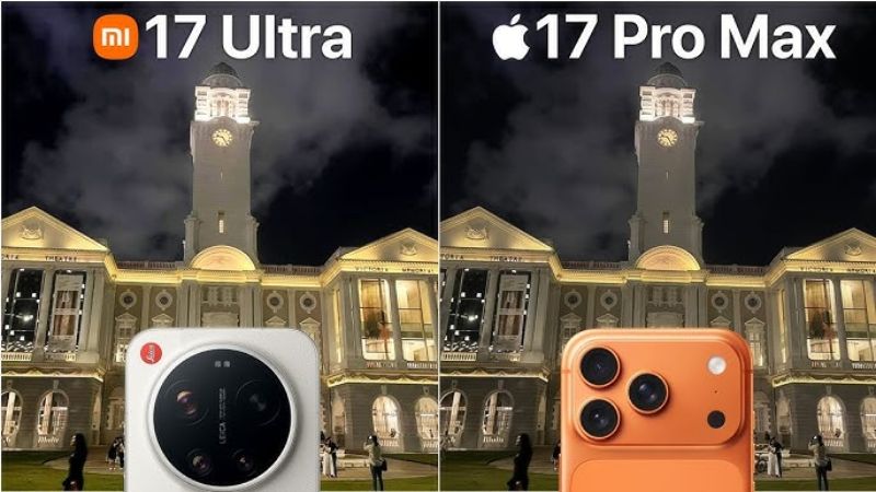 Camera – điểm khác biệt lớn nhất giữa hai máy