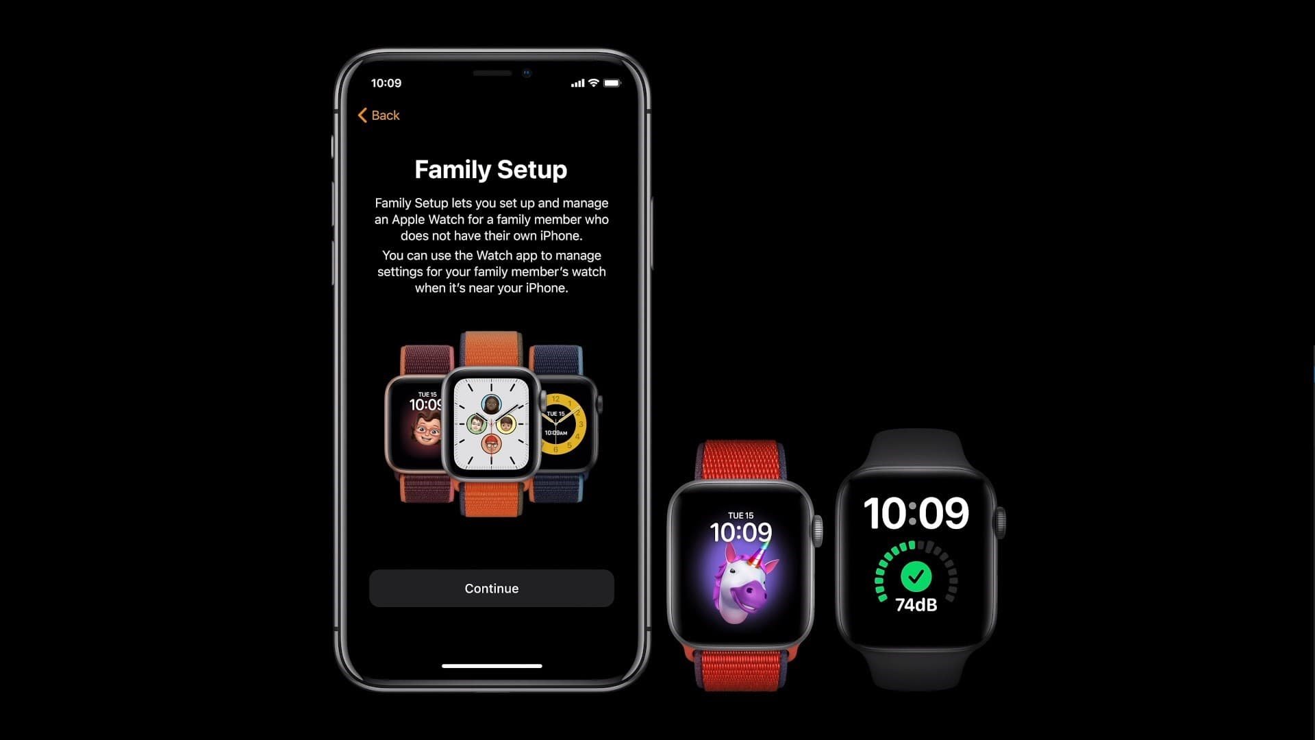 apple watch series 6 family setup