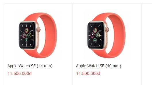 Đặt mua Apple Watch SE
