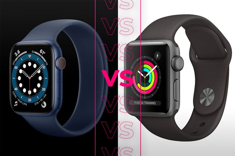 So sánh Apple Watch SE với Series 3
