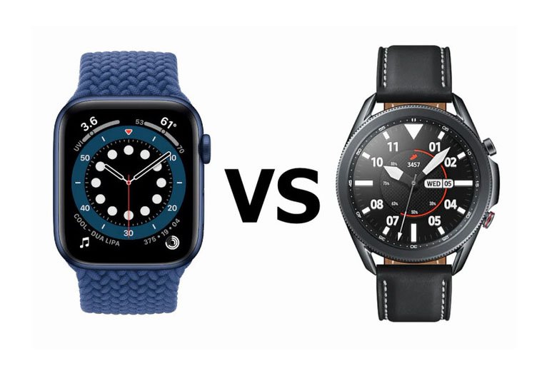 So sánh Apple Watch Series 6 với Samsung Galaxy Watch 3