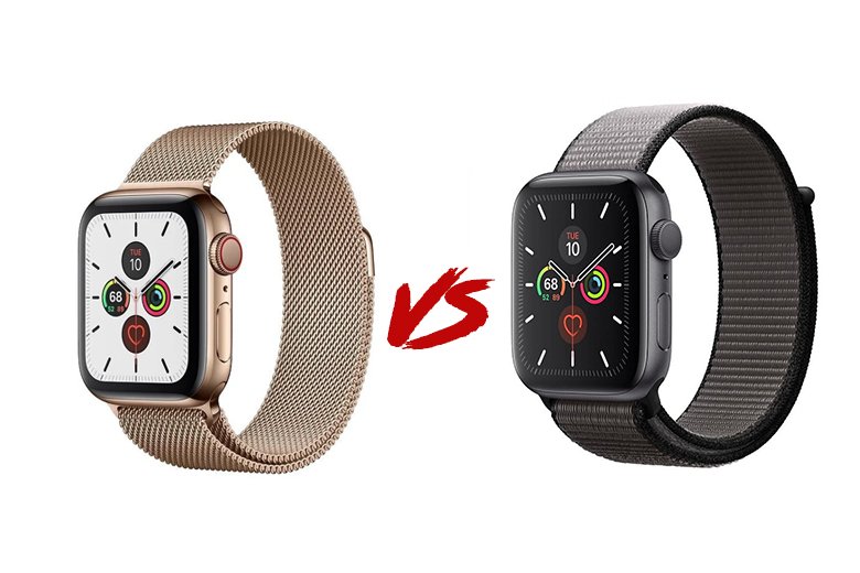 so sánh Apple Watch Series 6 với Series 5