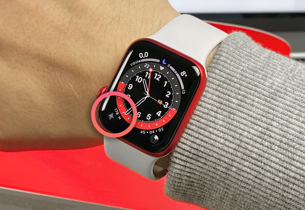 Apple Watch Series 6 đo độ cao