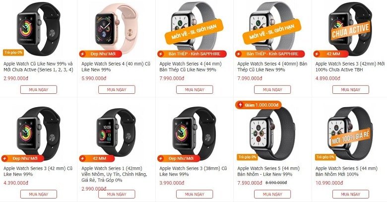 giá Apple Watch