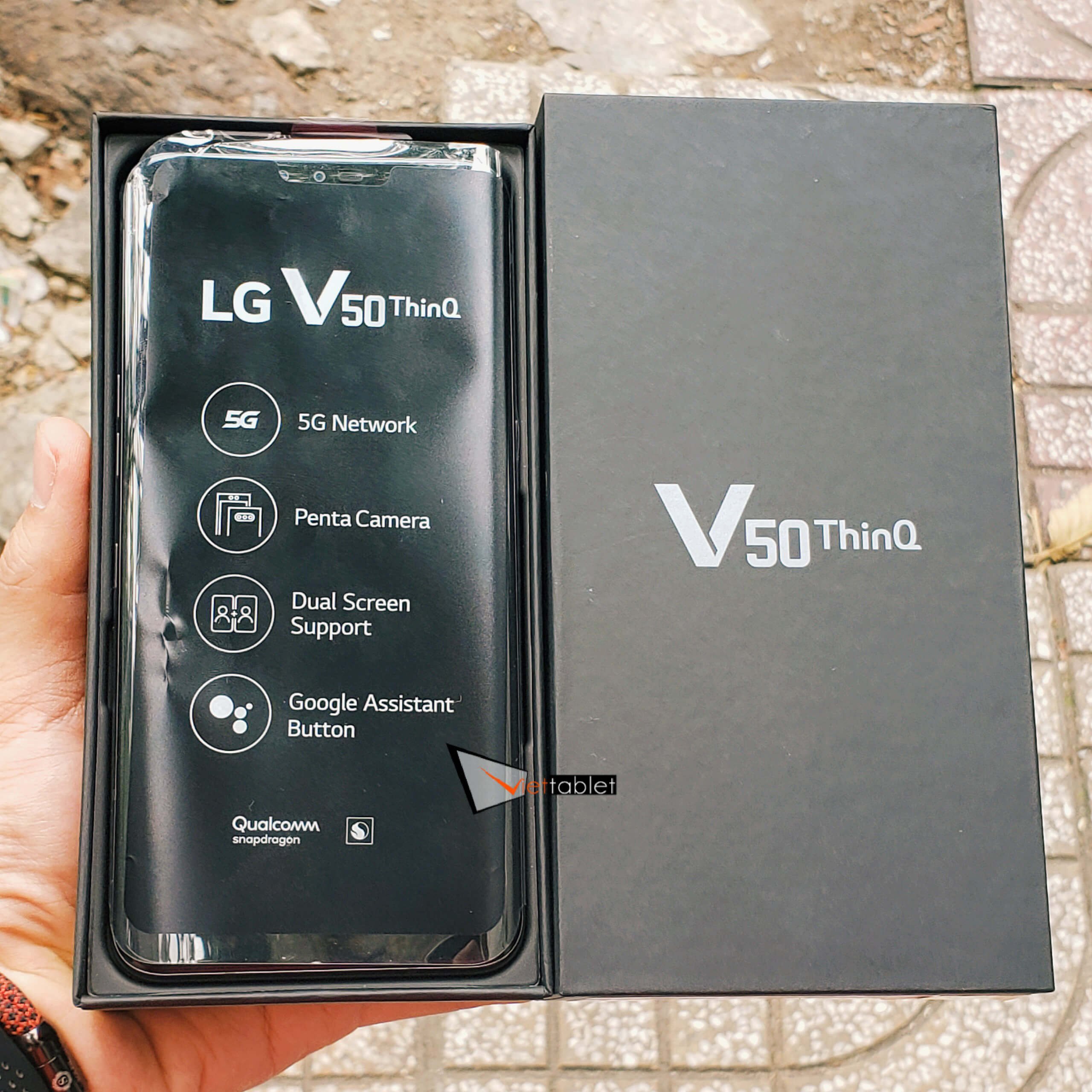 thiết kế LG V50 thinq 5g cu