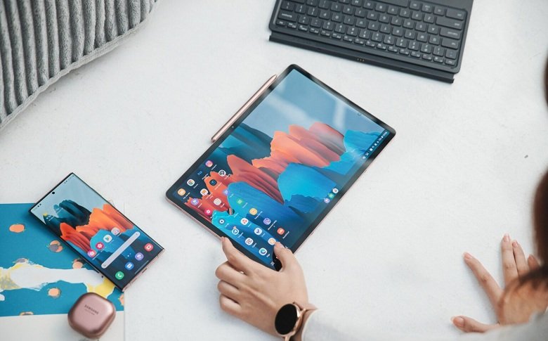 hiển thị Samsung Galaxy Tab S7 Plus