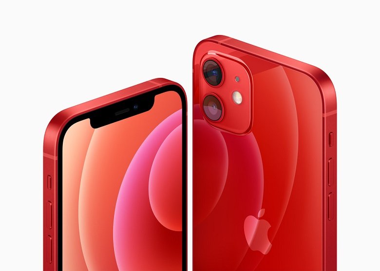 iphone 12 màu đỏ ngoại hình