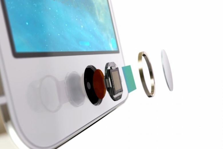 Touch id ở nút home