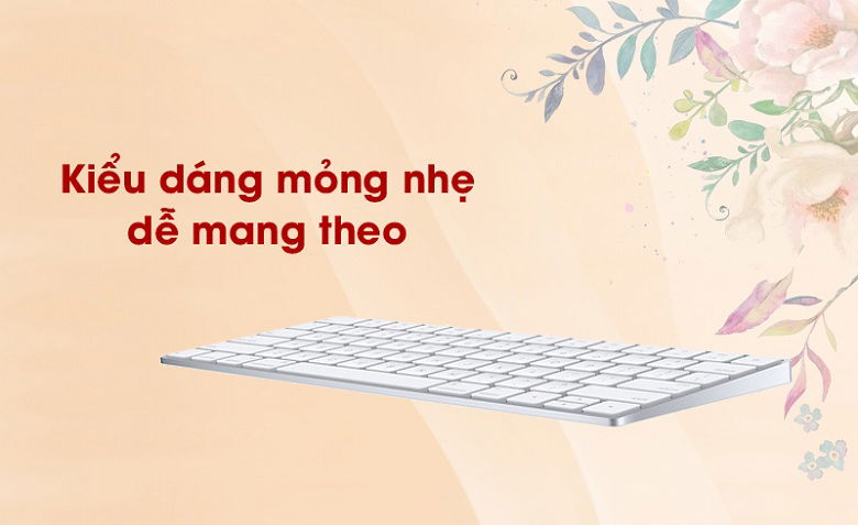 kích thước bàn phím Magic Keyboard US Apple