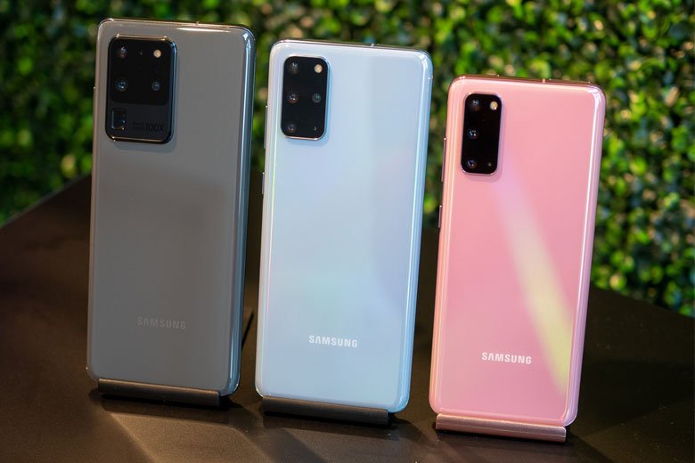 So sánh ngoại hình Samsung Galaxy S20, Galaxy S20+ và Galaxy S20 Ultra