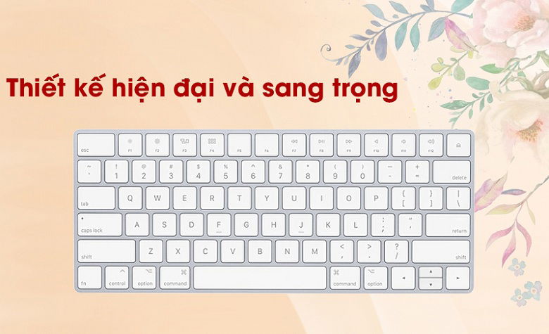 thiết kế bàn phím Magic Keyboard US Apple