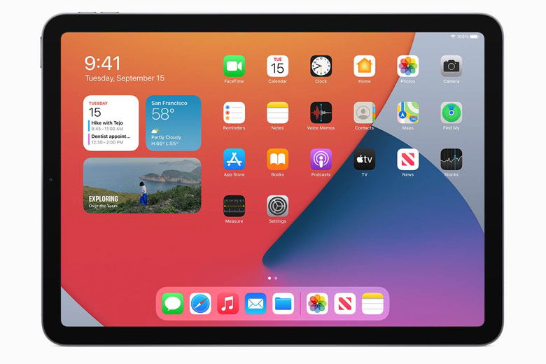 iPad Air 4 thiết kế