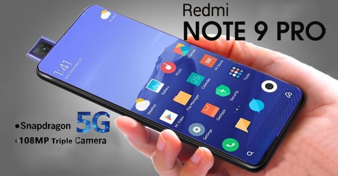 Ảnh conept Redmi Note 9 Pro 5G
