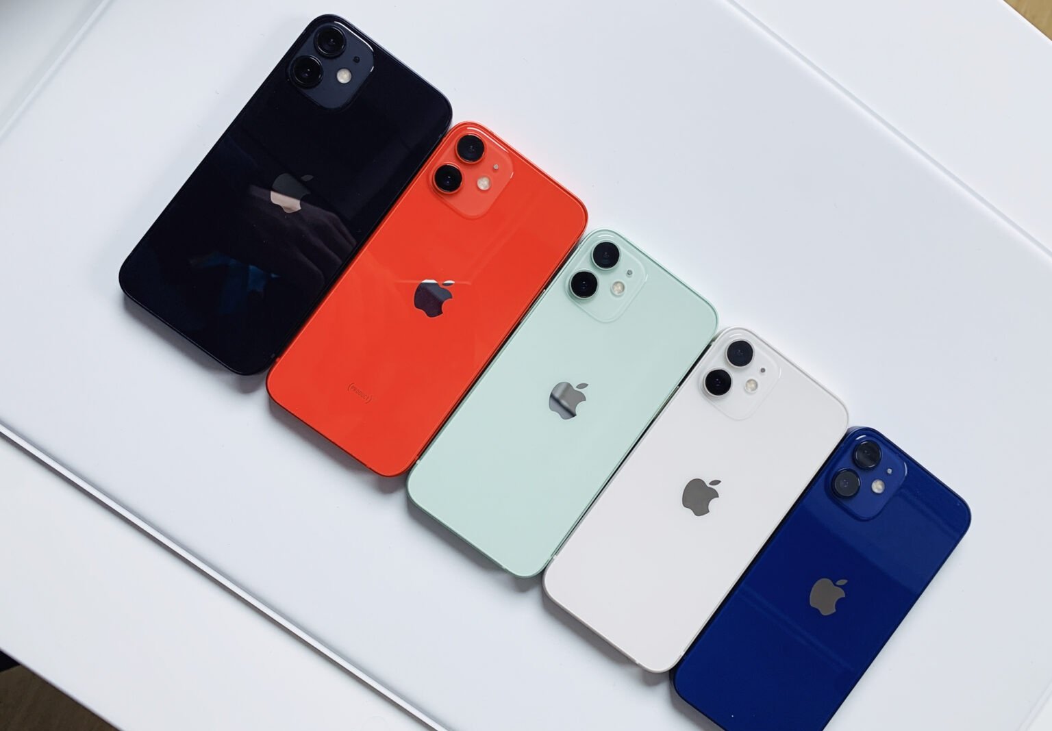 màu sắc của iPhone 12 Mini