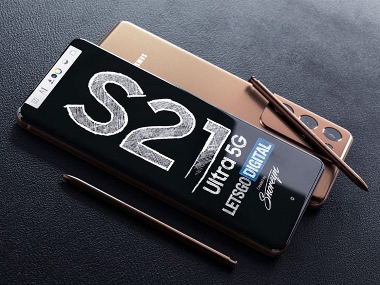 bút S-Pen của Samsung Galaxy S21 Ultra 5G