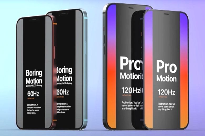 màn hình iphone 13 pro và 13 pro max