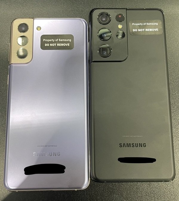 mặt sau Samsung Galaxy S21