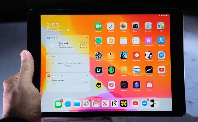 cấu hình ipad gen 7 2019