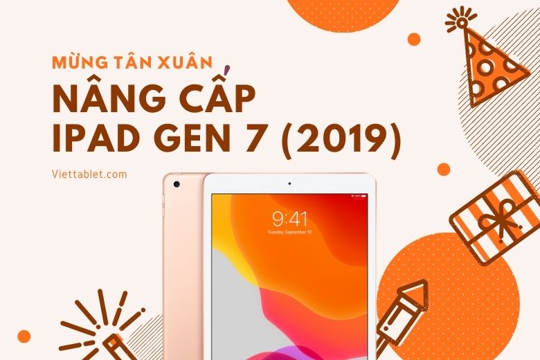 mua ngay iPad Gen 7 để học tập, giải trí