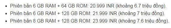 giá Xiaomi Mi 10i 5G