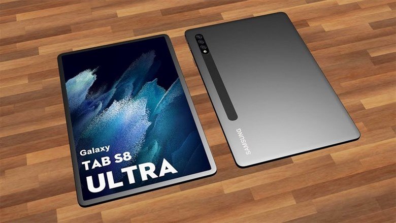 thiết kế Tab S8 Ultra