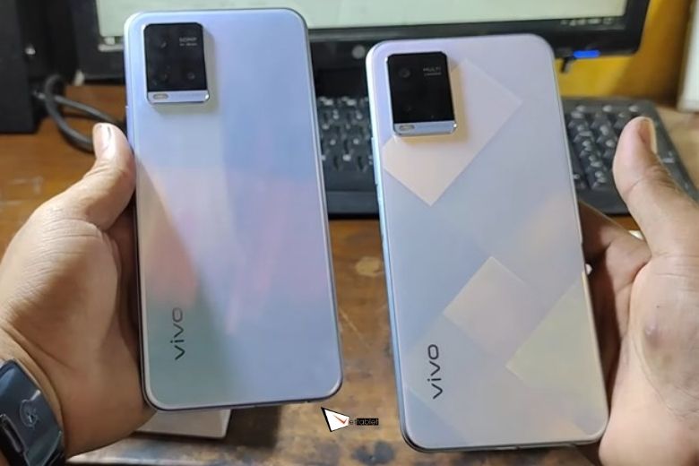 Vivo Y21 vs Vivo Y21s thiết kế