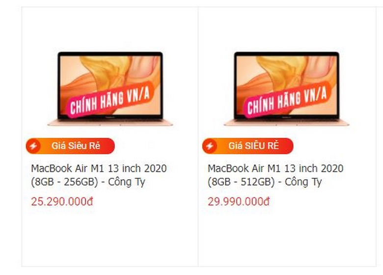 Mua ngay Macbook Air M1 13 inch 2020