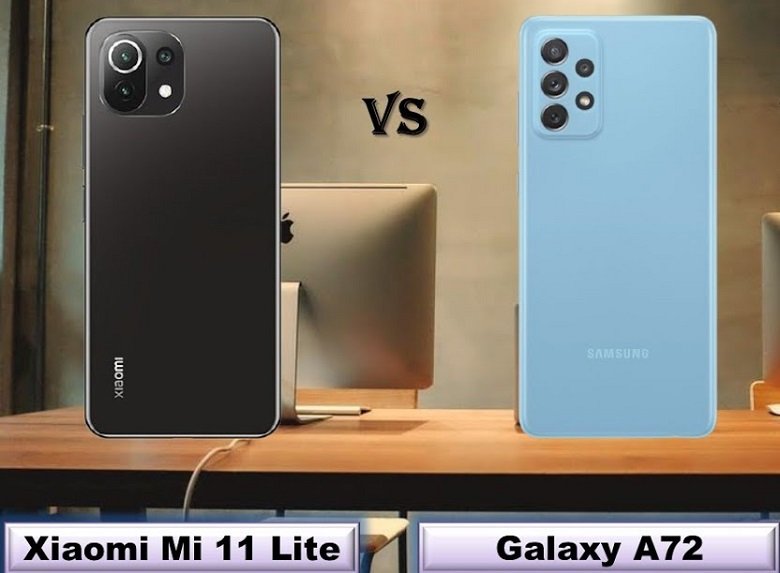 So sánh Galaxy A72 vs Mi 11 Lite