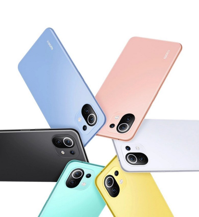 màu sắc Xiaomi Mi 11 Lite