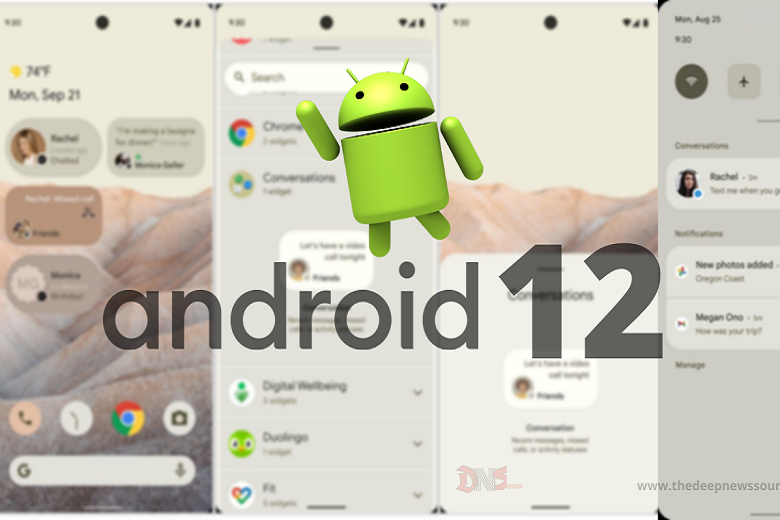 tính năng mới trên Android 12