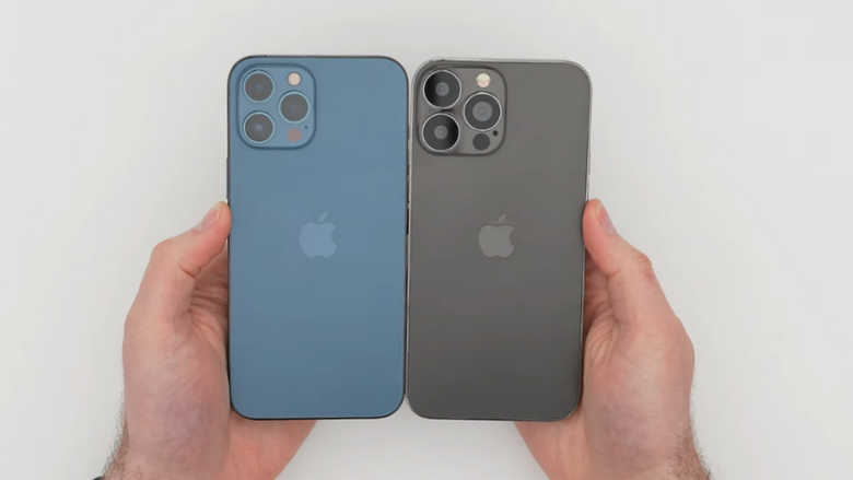 so sánh iphone 12 pro max vs iphone 13 pro max