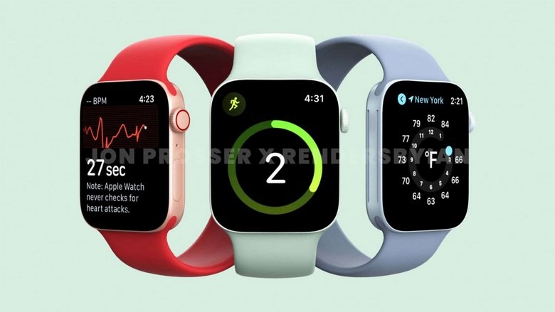 màu sắc Apple Watch Series 7