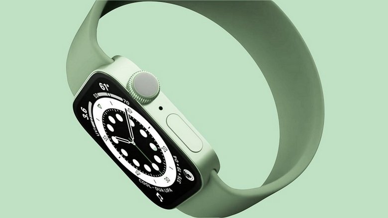 Apple Watch Series 7 màu xanh